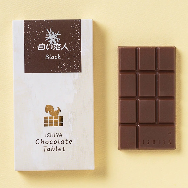 石屋製菓 チョコレートタブレット(白い恋人ブラック)