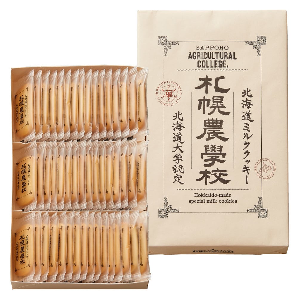 札幌農学校 北海道ミルククッキー　48枚入り