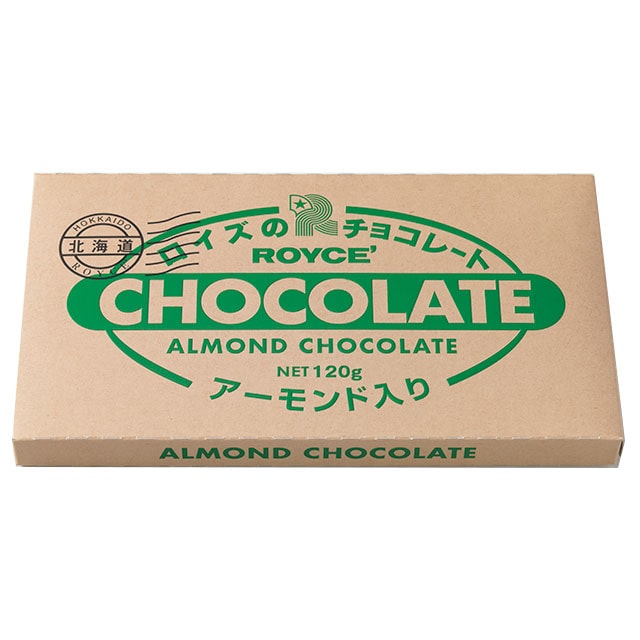 ロイズ 板チョコレート[アーモンド入り]