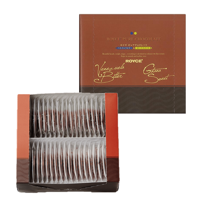 ロイズ ピュアチョコレート [ベネズエラビター＆ガーナスイート]