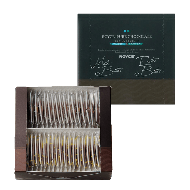 ロイズ ピュアチョコレート [マイルドビター＆エクストラビター]