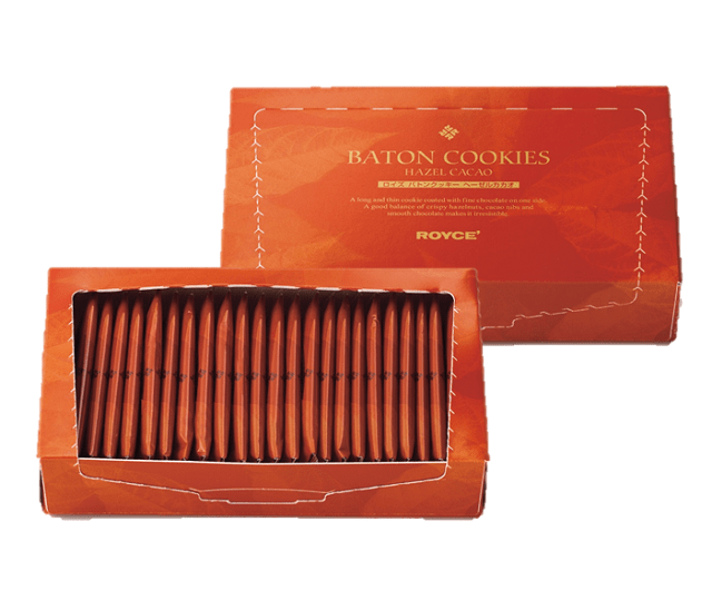 ロイズ バトンクッキー [ヘーゼルカカオ25枚入]