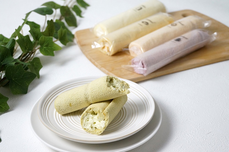 【産直品】江戸屋　5種のふわふわスティックロールケーキ　※産直品のため他商品との同梱不可、沖縄・離島への配送不可　12/30～1/9の日付指定不可