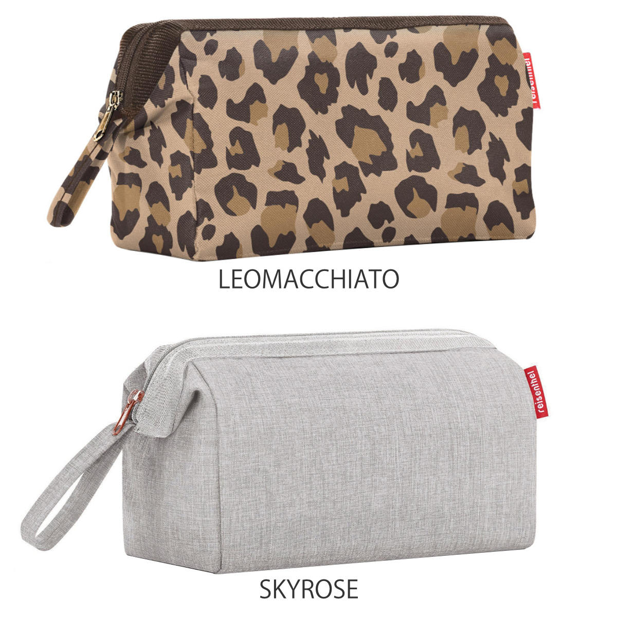 【アウトレット】ポーチ 旅行用 大容量 reisenthel TRAVELCOSMETIC TWIST ( ライゼンタール メイクポーチ コスメポーチ トラベルポーチ 持ち運び 収納 仕切り 持ち手付き メイク道具 洗面道具 バッグインバッグ おしゃれ 自立 ) 【LEOMACCHIATO】 LEOMACCHIATO