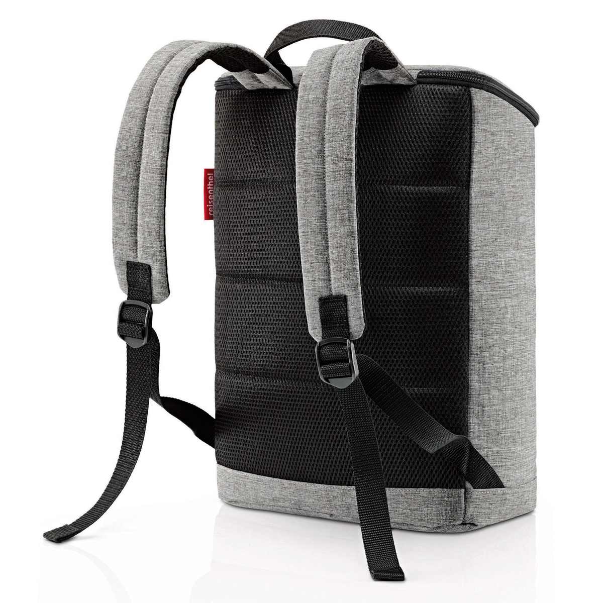 【アウトレット】リュック ライゼンタール OVERNIGHTER BACKPACK M ( reisenthel リュックサック ボックス型 バックパック レディース ツイストシルバー タブレット PC 収納 おしゃれ ) SILVER