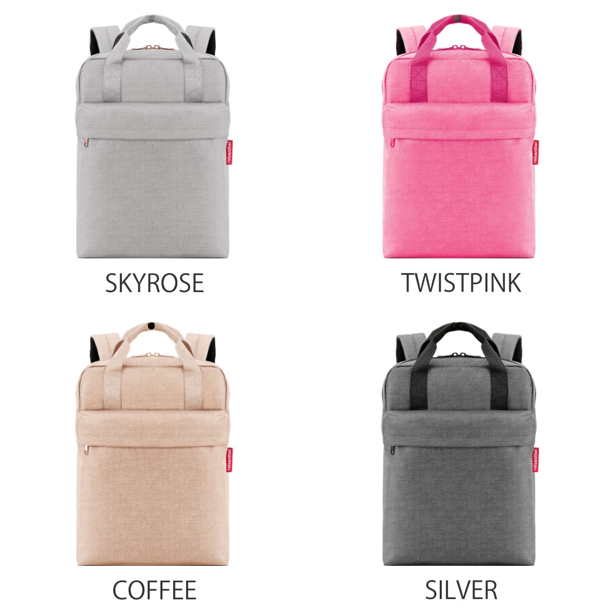 【アウトレット】リュック reisenthel ALLDAYBACK M TWIST ライゼンタール ( リュックサック バックパック レディース メンズ 大人 通勤 通学 ノートパソコン タブレット ママバッグ マザーズバッグ 軽量 おしゃれ ) 【COFFEE】 COFFEE