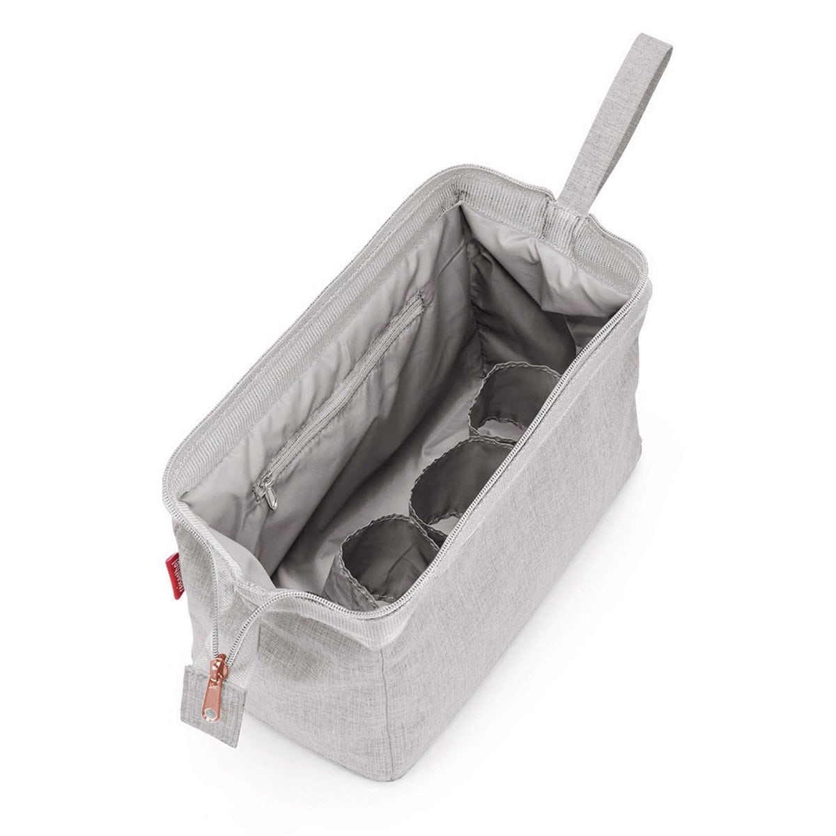 【アウトレット】ポーチ 旅行用 大容量 reisenthel TRAVELCOSMETIC TWIST ( ライゼンタール メイクポーチ コスメポーチ トラベルポーチ 持ち運び 収納 仕切り 持ち手付き メイク道具 洗面道具 バッグインバッグ おしゃれ 自立 ) 【LEOMACCHIATO】 LEOMACCHIATO