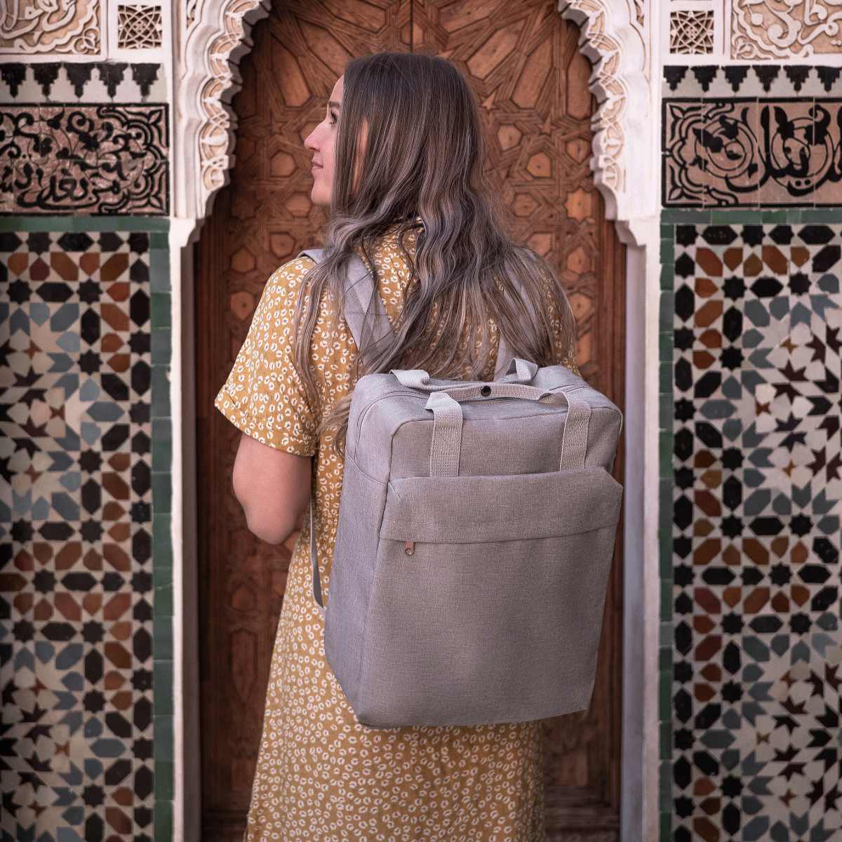 【アウトレット】リュック reisenthel ALLDAYBACK M TWIST ライゼンタール ( リュックサック バックパック レディース メンズ 大人 通勤 通学 ノートパソコン タブレット ママバッグ マザーズバッグ 軽量 おしゃれ ) 【COFFEE】 COFFEE