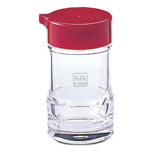 醤油差し 150ml ノーブル 業務用 ( 醤油さし 醤油入れ しょうゆ差し しょう油差し しょうゆ入れ しょう油入れ 醤油注ぎ 調味料差し 調味料入れ 液体調味料 卓上 調味料 入れ 容器 ボトル )【 レッド 】 レッド
