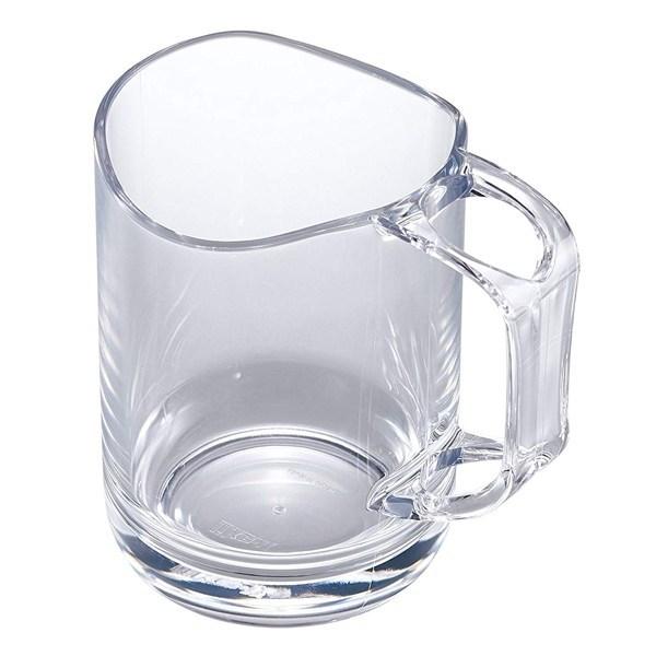 コップ 水が切れるスタンドマグ ライクイット ( スタンドマグ 歯磨きコップ うがいコップ 歯磨き はみがき 洗面所 水切り 歯みがきコップ プラスチック 洗面用品 バス用品 サニタリー 歯ブラシ ハブラシ はぶらし ハミガキ うがい )【 クリア 】 クリア