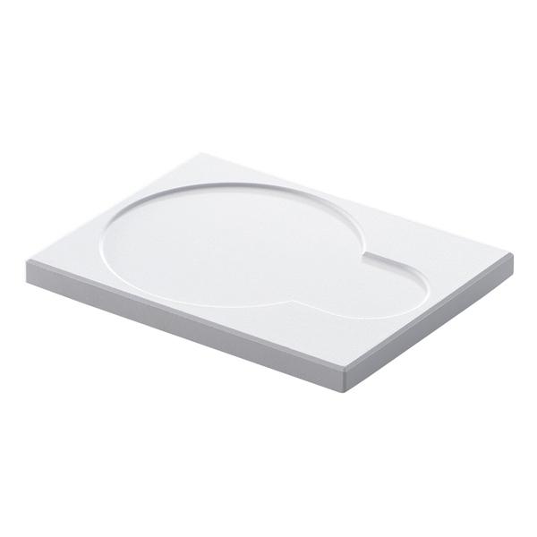 水切りトレー ドライトレー さらりと乾く珪藻土トレー ( 珪藻土 コップ置き コップトレー 水切り 水切れ 乾燥 速乾 ドライシート 清潔 洗面所 洗面用品 洗面台 収納 )