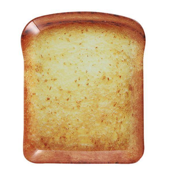 ダルトン DULTON プレート 食パン ガラスファーマープレート ( 皿 ガラスプレート 中皿 食べ物モチーフ 雑貨 食器 お皿 ガラストレー おしゃれ インテリア ブレッド トースト パン モチーフ )