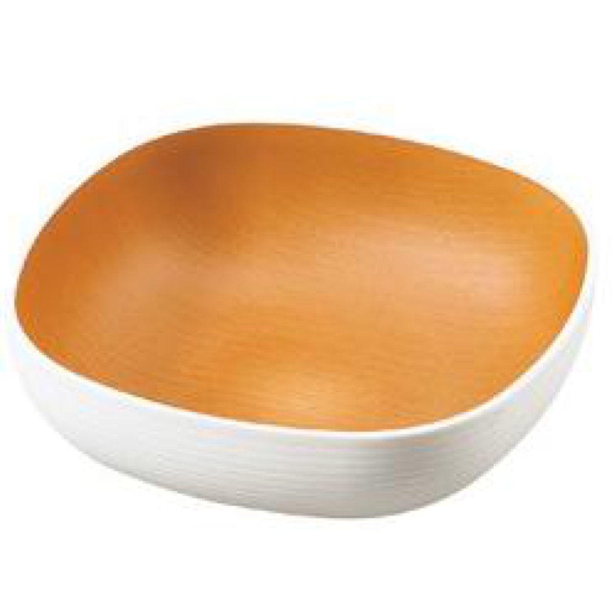 ボウル 14cm スクエア プラスチック 砂紋 samon 皿 食器 日本製 ピンク ( レンジ対応 食洗機対応 小鉢 380ml 木目調 食洗機OK レンジOK 取り鉢 木製風 取り皿 和食 割れにくい おしゃれ ) 【ホワイト】 ホワイト