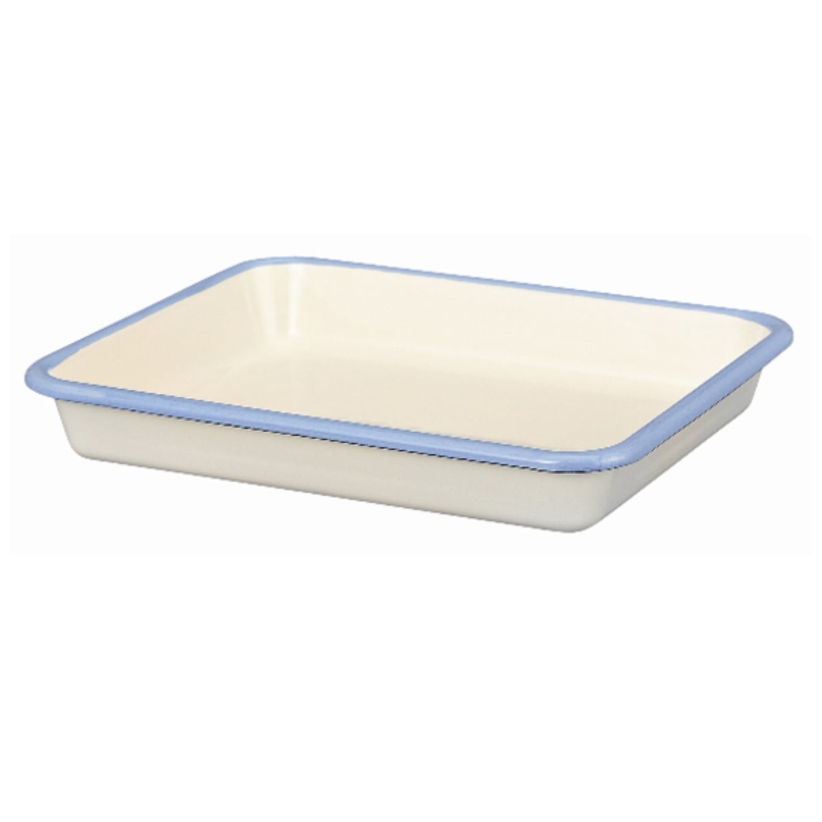 バット Mサイズ 約25x20.5cm ホーロー製 富士ホーロー Honey Ware ( 角バット 琺瑯バット 調理バット 約25×20.5cm オーブン対応 調理用バット ほうろう 白 揚げ物 衣付け 下ごしらえ キッチンツール ) 【ホワイト】 ホワイト