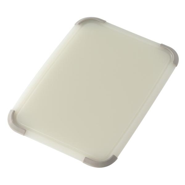 まな板 35×24.8cm 食洗機対応 リベラリスタ グリップボード レクタングル 長方形 ( 俎板 マナイタ まないた 軽い 軽量 両面使える 滑り止め付き 抗菌加工 SIAA カッティングボード 下ごしらえ キッチンツール ) 【 ホワイト 】 ホワイト