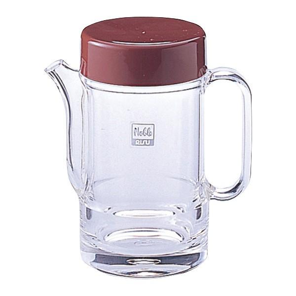 とんかつソース入れ 320ml ノーブル 業務用 ソース入れ ( ソース差し 調味料差し 調味料入れ ソースボトル 液体調味料 卓上 調味料 入れ 容器 ボトル 保管 保存 卓上備品 飲食店 居酒屋 定食屋 カフェ 店舗 店 )【 ブラウン 】 ブラウン