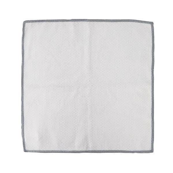 マーナ マイクロファイバー ガラス・鏡ピカッとクロス 1枚入り ( MARNA 雑巾 ぞうきん ダスター厚手 ふきん 布巾 掃除 シンプル グレー 拭き掃除 窓そうじ 鏡 かがみ 磨き ミラー 鱗 汚れ うろこ汚れ 清掃グッズ おしゃれ )