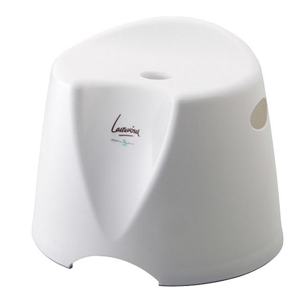 風呂椅子 ラスレヴィーヌ 25cm Ag+ 抗菌 日本製 ( 風呂いす 風呂イス お風呂 銀抗菌 銀 Agバスチェア 椅子 腰掛け Ag抗菌 バスチェアー イス 水切れ お手入れ簡単 丈夫 滑り止め )【 ホワイト 】 ホワイト