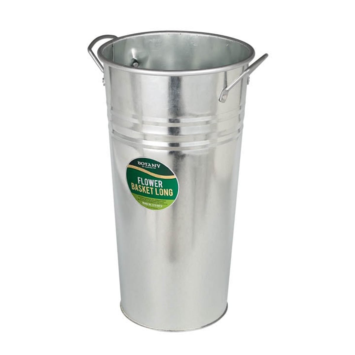 ダルトン 鉢カバー フラワーバスケット ロング Mサイズ スチール ( DULTON 花桶 プラントポット 植物用ポット 花器 ポット 丸 ロングバケツ 植木鉢カバー 植物 花 観葉植物 枝 園芸 インテリア 花資材 バケツ )