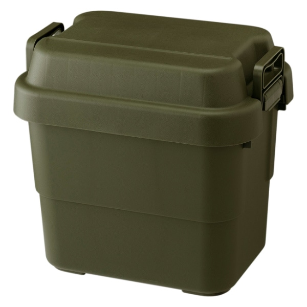 ハードケース 幅39.2×奥行29.4×高さ37cm トランクカーゴ TC20 収納ケース ( 座れる 収納ボックス 屋外 スタッキング 収納 ボックス ケース 頑丈箱 フタ付き 工具箱 プラスチック アウトドア 持ち手付き 日本製 おしゃれ ) 【グレー】 グレー