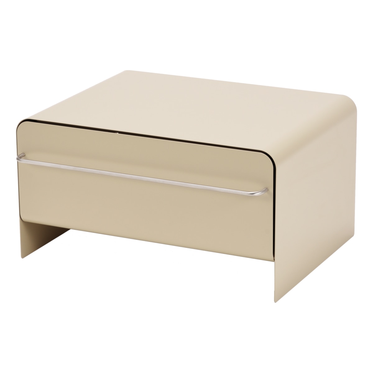 ビーワーススタイル UtaU ブレッドドロワー ( utau ウタウ ブレッドケース コンパクト パン入れ ブレッドボックス 収納ケース パンケース 収納ラック 調味料収納 おしゃれ キッチン収納 大容量 スリム ) 【ファインベージュ】 ファインベージュ