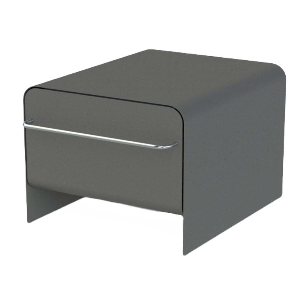 ビーワーススタイル UtaU ブレッドドロワー ( utau ウタウ ブレッドケース コンパクト パン入れ ブレッドボックス 収納ケース パンケース 収納ラック 調味料収納 おしゃれ キッチン収納 大容量 スリム ) 【スリムカームグレー】 スリムカームグレー