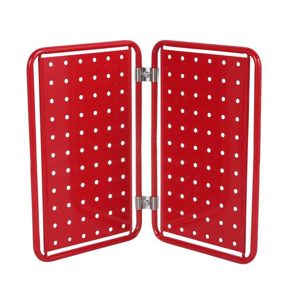 ダルトン 有孔ボード ミニペグボード 卓上 ( DULTON ペグボード 卓上収納 小物収納 キー 鍵 収納 置き型 インテリア ディスプレイ カジュアル スタイリッシュ アメリカン 雑貨 おしゃれ ) 【 レッド 】 レッド