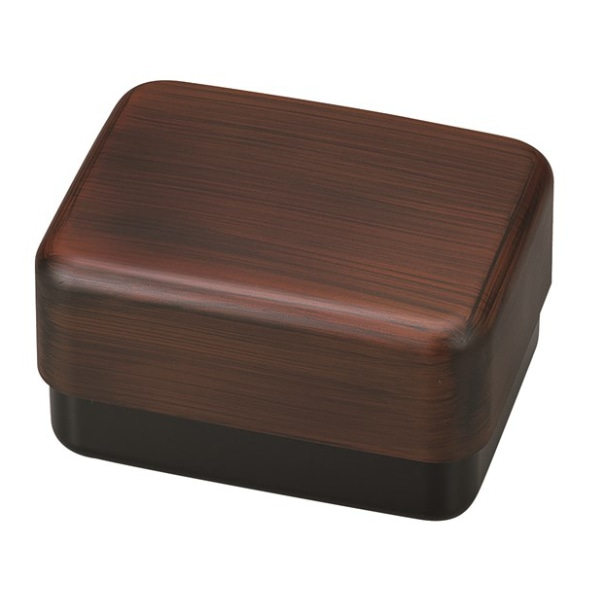 お弁当箱 2段 1300ml ビッグ弁当 栃木目 ( 弁当箱 ランチボックス 二段 レンジ対応 食洗機対応 男子 大容量 レンジOK 食洗機OK お弁当 弁当 ランチバンド付き 男性 ランチ 日本製 )