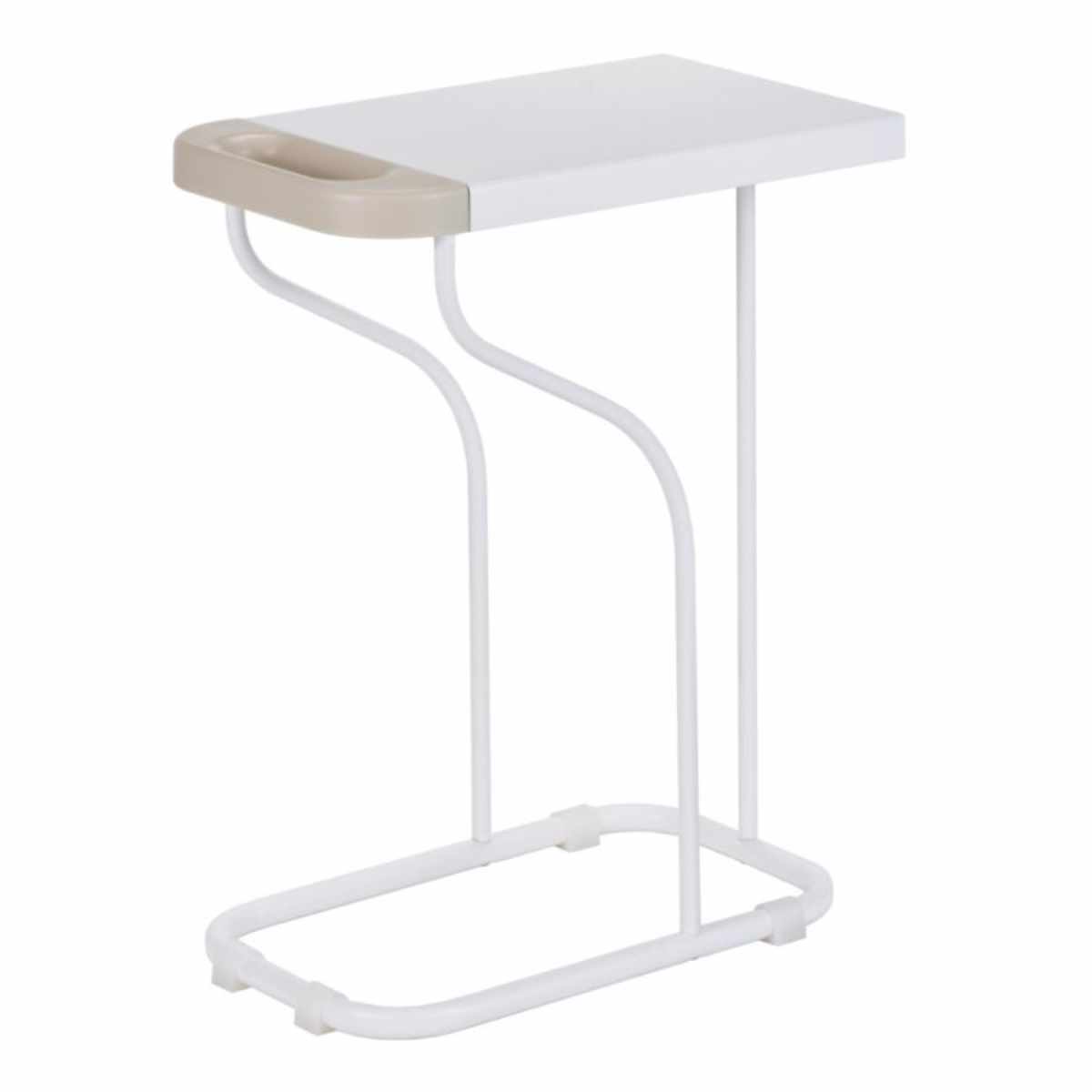 ゴミ箱 45L 幅26cm リサイクルスタンド ( ごみ箱 45リットル スライド ふた付き レジ袋スタンド 分別 スリム ゴミ袋スタンド ダストボックス 取っ手付きゴミ袋 ゴミ袋 スタンド ) 【ホワイトベージュ】 ホワイトベージュ