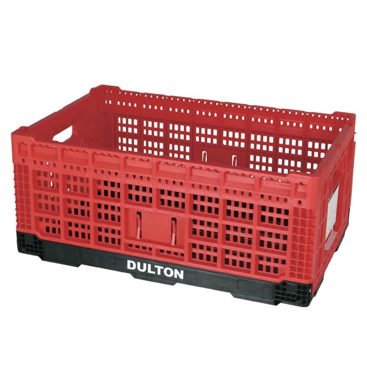 ダルトン DULTON フォールディングメッシュストレージ 幅40×奥行60×高さ26cm ( 収納ボックス コンテナ 収納 折りたたみ 48L バスケット かご 小物収納 カゴ アウトドア キャンプ 小物入れ 車載 工具箱 おしゃれ 頑丈 )【 レッド 】 レッド