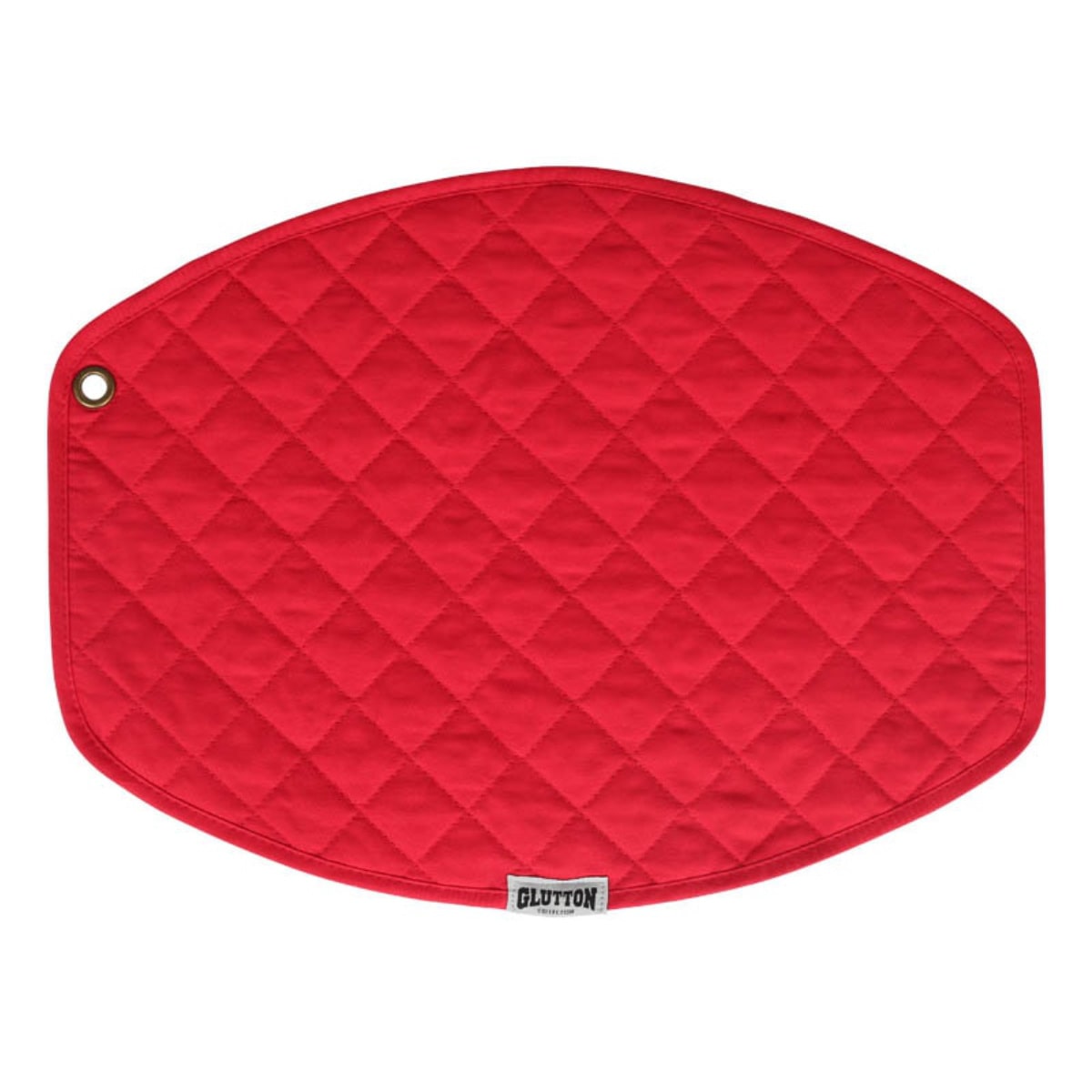 DULTON ランチョンマット 46×34cm グルートトン プレイスマット 綿100% ( ランチマット テーブルウェア インテリア キッチン用品 おしゃれ 洗える 洗濯可能 キルティング キルト カジュアル アウトドア ハトメ付き )【 レッド 】 レッド