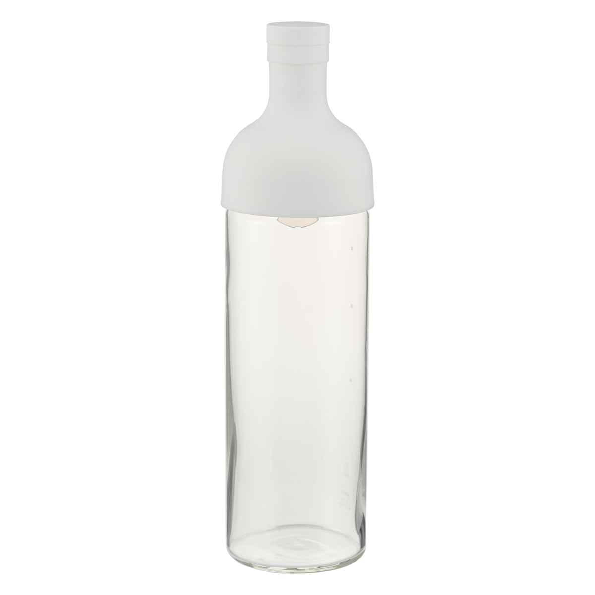 ハリオ フィルターインボトル 750ml Filter-in Bottle Portable 耐熱ガラス FIB-75 ( HARIO 食洗機対応 冷水筒 水差し 麦茶ポット 水さし 冷水ポット ガラス製 熱湯 スリム ストレーナー付き 茶こし付き 茶漉し ガラス ) 【ホワイト】 ホワイト
