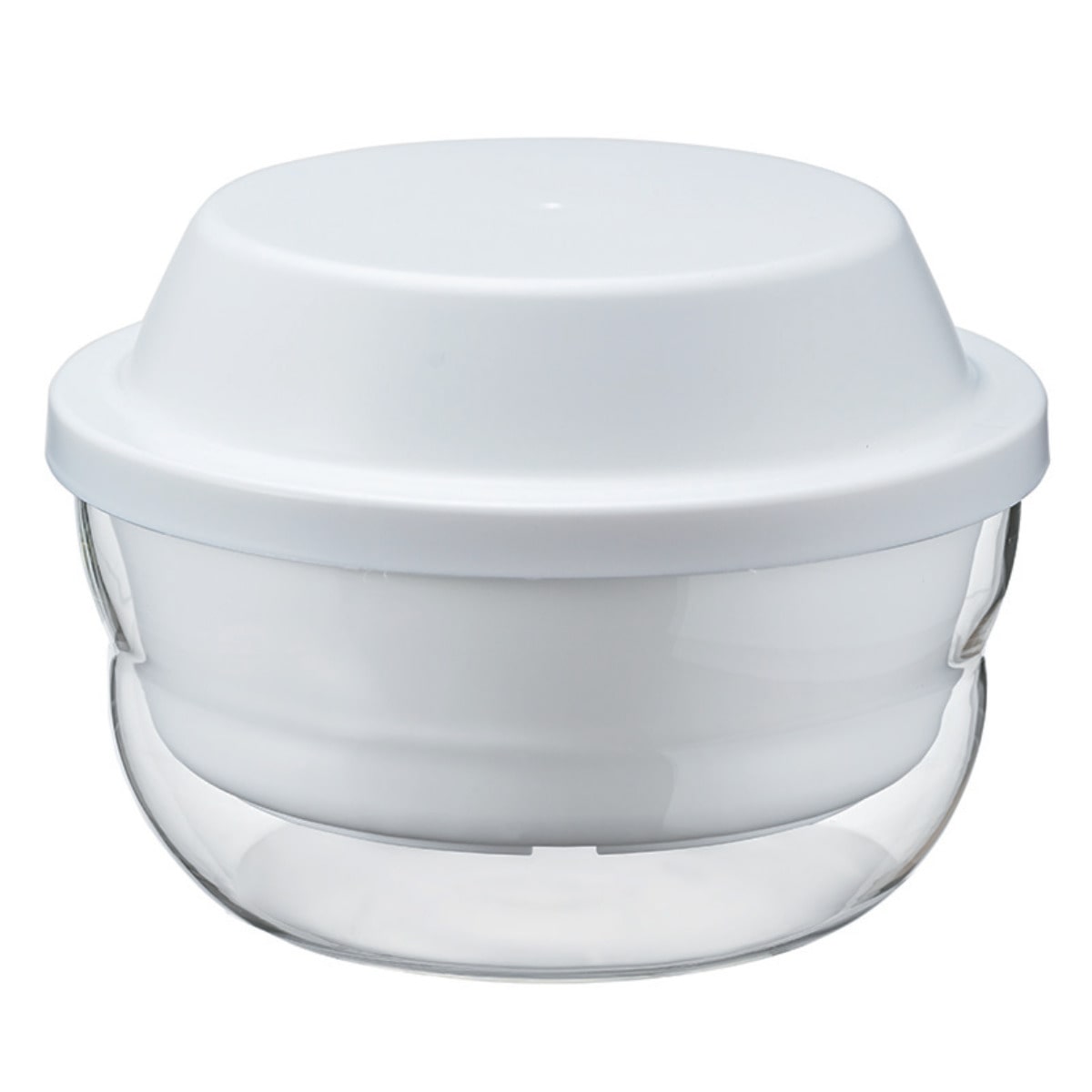 ハリオ 電子レンジ調理器 蒸し器 ガラスのレンジ蒸し器 ( HARIO レンジ調理器 レンジ調理 ガラス製 電子レンジ調理 ボウル 蒸し皿 食洗機対応 蒸し料理 電子レンジ料理 蒸し 蒸す 便利 下ごしらえ ザル 水切りざる 時短 手軽 簡単 )