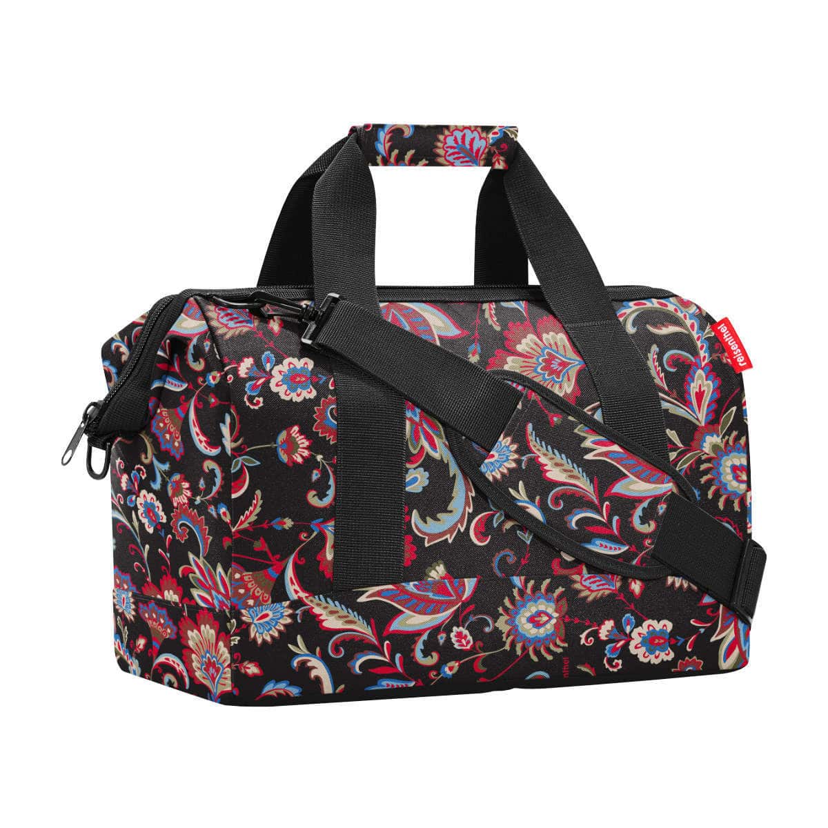 【アウトレット】 ボストンバッグ reisenthel ライゼンタール ALLROUNDER M ( オールラウンダー バッグ トラベルバッグ 旅行 ネイル ネイルバッグ コスメ 美容 学生 レディース メンズ 介護 旅行バッグ ジムバッグ 1泊 2泊 ) 【PAISLEYBLACK】 PAISLEYBLACK