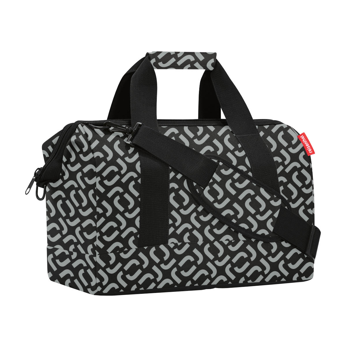 【アウトレット】 ボストンバッグ reisenthel ライゼンタール ALLROUNDER M ( オールラウンダー バッグ トラベルバッグ 旅行 ネイル ネイルバッグ コスメ 美容 学生 レディース メンズ 介護 旅行バッグ ジムバッグ 1泊 2泊 ) 【SIGNATUREBLACK】 SIGNATUREBLACK