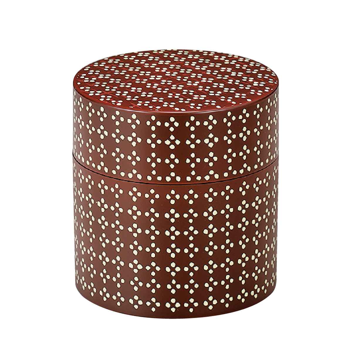 茶筒 350ml 小 小花 HAKOYA ( おしゃれ 日本製 小型 お茶容器 茶葉容器 保存容器 保存缶 茶缶 お茶缶 キャニスター 保存 容器 350 茶 茶葉 お茶 茶葉保存 お茶葉保存 お茶葉容器 お茶っぱ入れ 和柄 ) 【小花】 小花