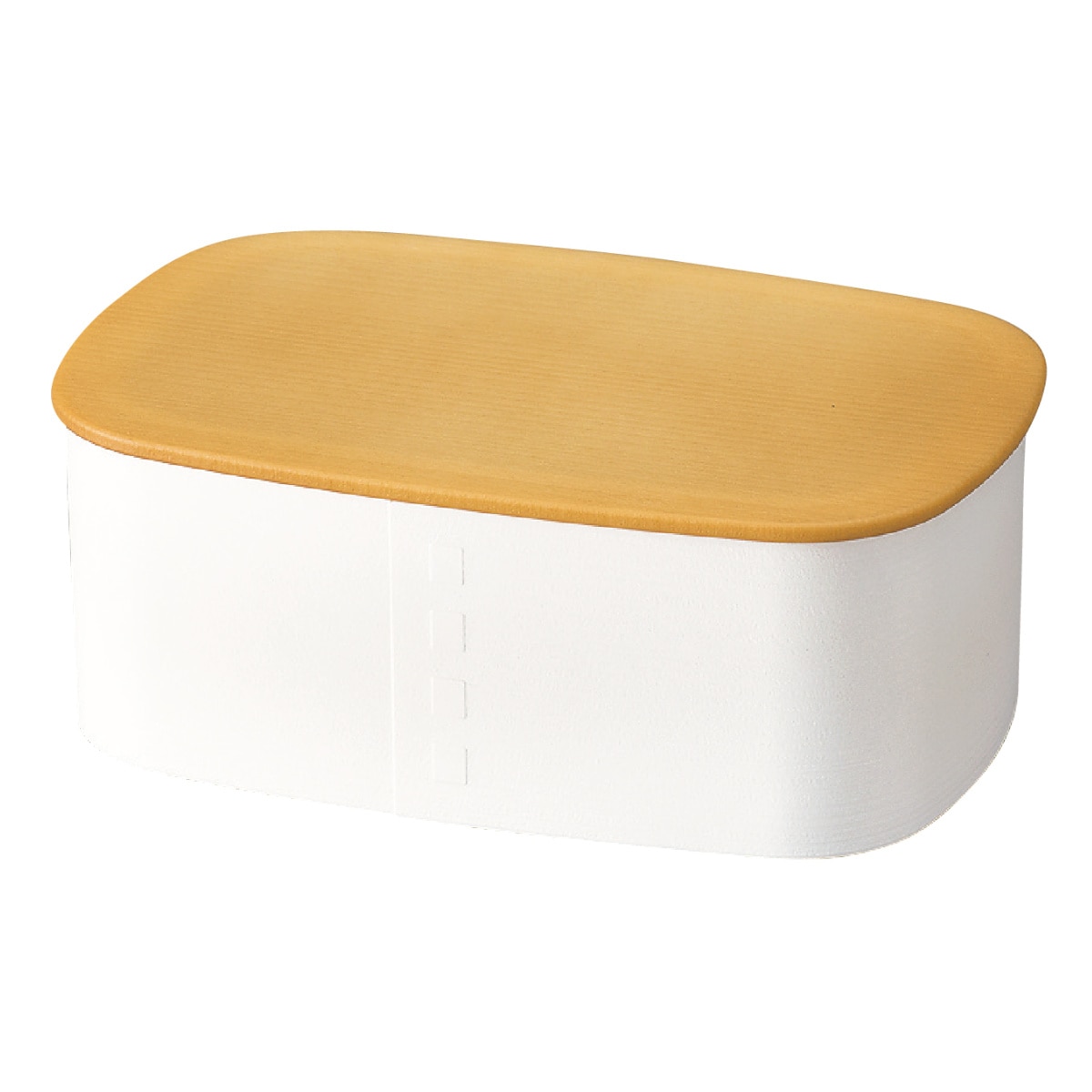 お弁当箱 わっぱ一段弁当 1段 700ml ( 弁当箱 ランチボックス レンジ対応 食洗機対応 一段 大人 日本製 レンジOK 食洗機OK 弁当 お弁当 仕切り付き ランチバンド付き 抗菌 ) 【サンドベージュ】 サンドベージュ