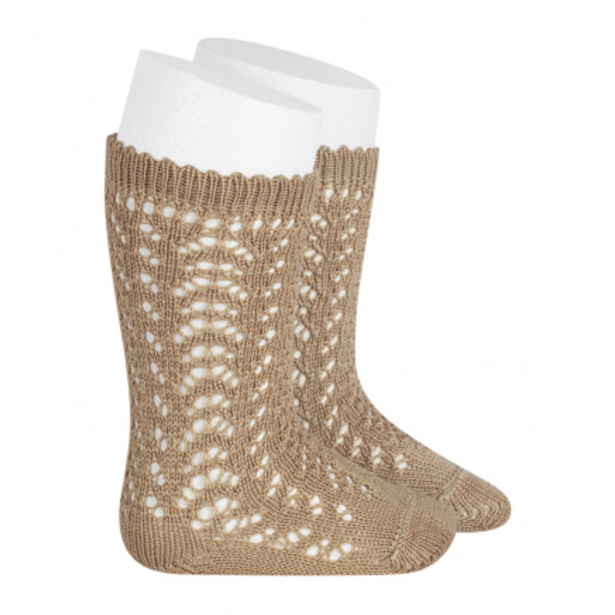 靴下 condor 子供 4歳~11歳 パール オープンワーク ニーソックス カラー1 ( コンドル 子ども用靴下 キッズ ソックス くつ下 くつした Perle openwork knee socks ニーハイソックス ハイソックス 丈夫 キッズ用 ジュニア用 ) 【クエルダ 8】 クエルダ 8