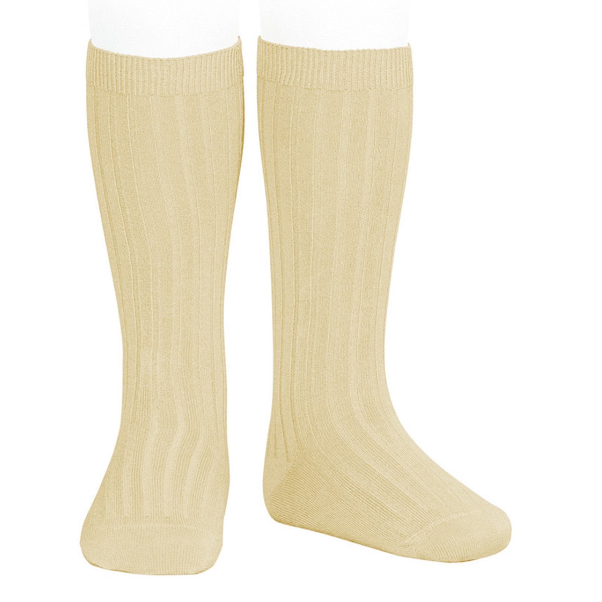 靴下 condor コンドル 14.5~24.5cm ベーシック リブ ニーハイソックス カラー2 ( ソックス 子供 子ども用靴下 くつ下 くつした キッズ ジュニア リブソックス ハイソックス 丈夫 スペイン製 手触り 肌触り 滑らか ギフト おしゃれ ) 【ロブレ 10】 ロブレ 10