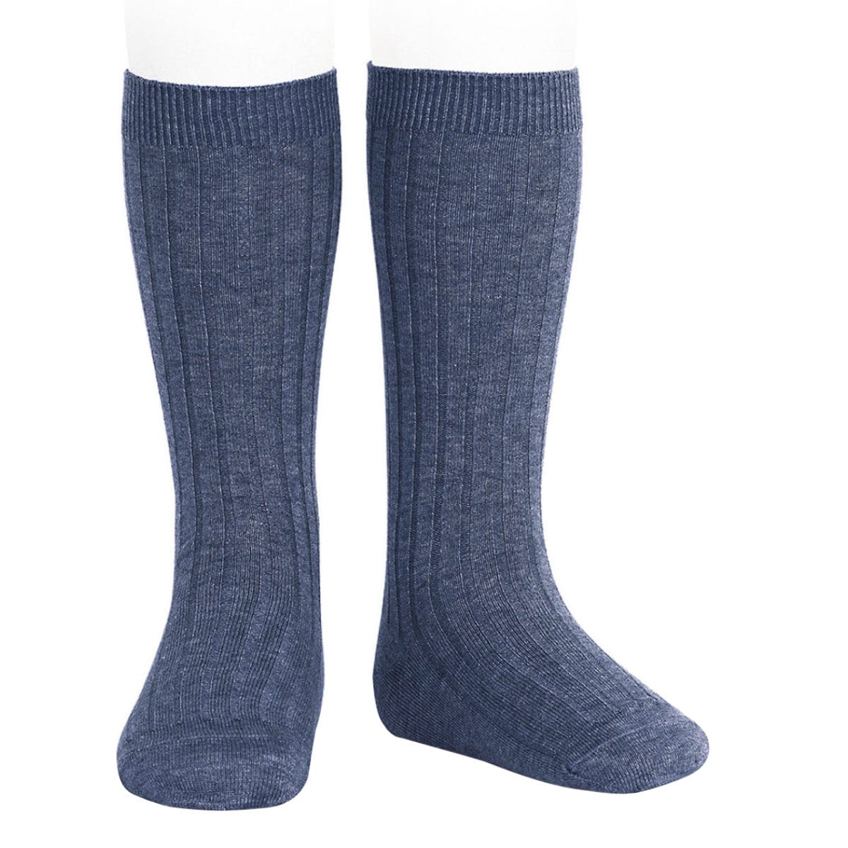 靴下 condor コンドル 14.5~24.5cm ベーシック リブ ニーハイソックス カラー2 ( ソックス 子供 子ども用靴下 くつ下 くつした キッズ ジュニア リブソックス ハイソックス 丈夫 スペイン製 手触り 肌触り 滑らか ギフト おしゃれ ) 【テハノ 8】 テハノ 8