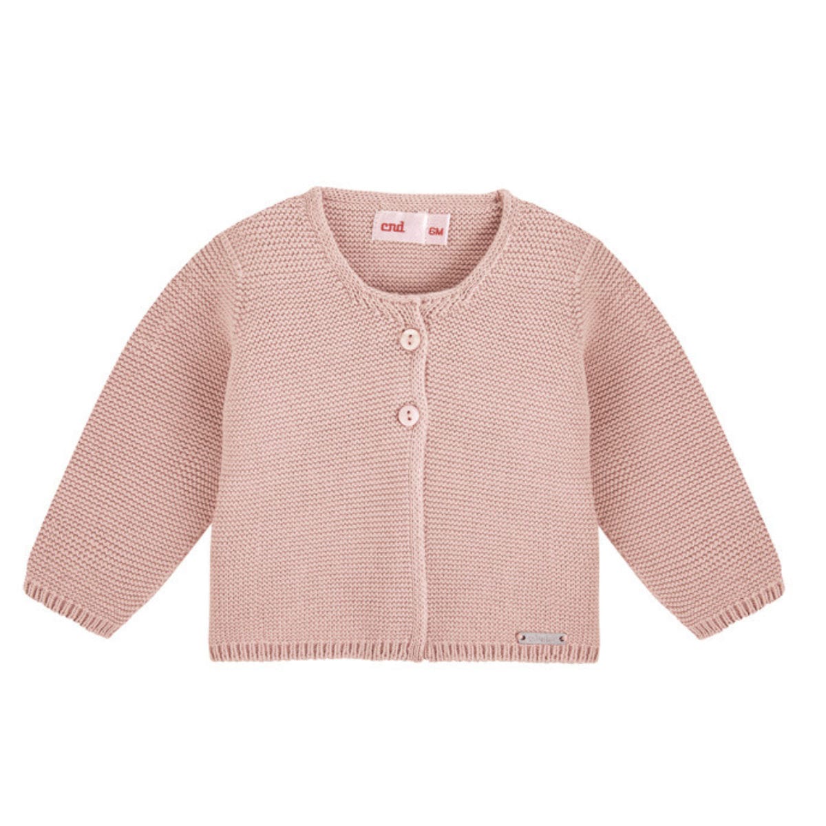 カーディガン condor コンドル 子供 3歳~12歳 ガーターステッチカーディガン ( ニットカーディガン トップス 羽織 長袖 キッズ ジュニア 子供服 綿 コットン ガーター編み ニットウェア 上着 丈夫 おしゃれ ) 【ロサエンポルバード 12】 ロサエンポルバード 12