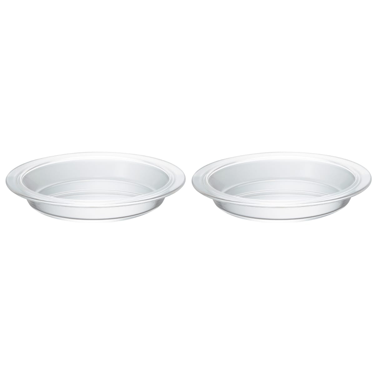 ハリオ パイ皿 20cm 耐熱ガラス 2枚入り ( HARIO 食洗機対応 電子レンジ対応 オーブン対応 タルト皿 耐熱食器 オーブンウェア パイ タルト グラタン ラザニア キッシュ お菓子作り オーブン料理 お手入れ 簡単 おしゃれ )