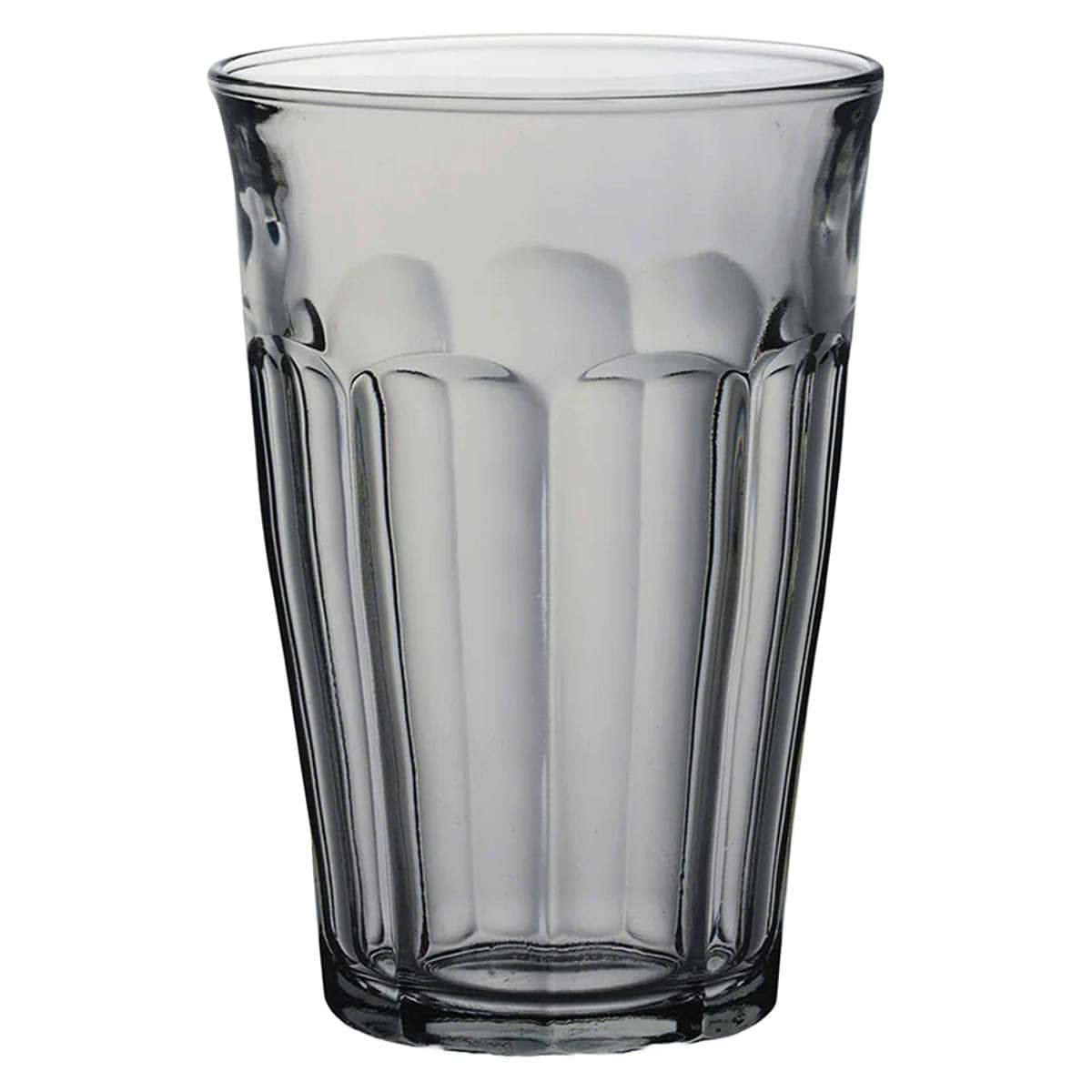 DURALEX デュラレックス グラス 6個セット 360ml PICARDIE ピカルディ 強化ガラス ( コップ 食洗機対応 電子レンジ対応 食器 ガラス ガラスコップ ガラス製 丈夫 シンプル クリア 透明 洋食器 おしゃれ ) 【グレー】 グレー