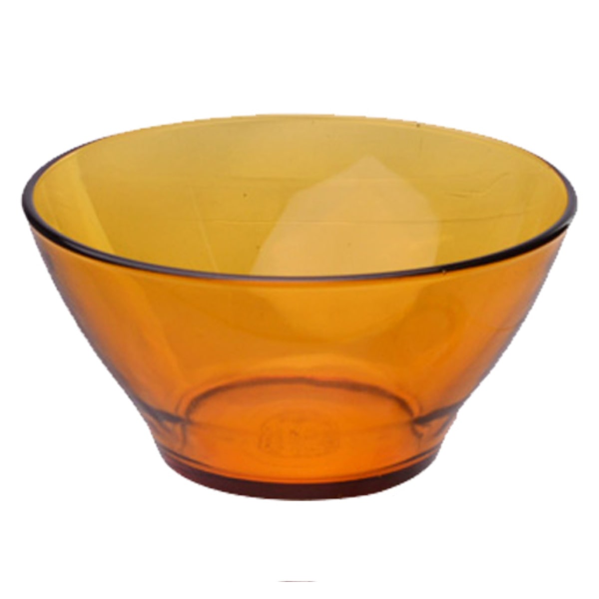 デュラレックス ボウル 14cm AMBER アンバー 強化ガラス 6個セット ( DURALEX 食洗機対応 電子レンジ対応 サラダボウル 食器 ガラス ガラス製 サラダ シリアル 丈夫 シンプル 洋食器 おしゃれ )