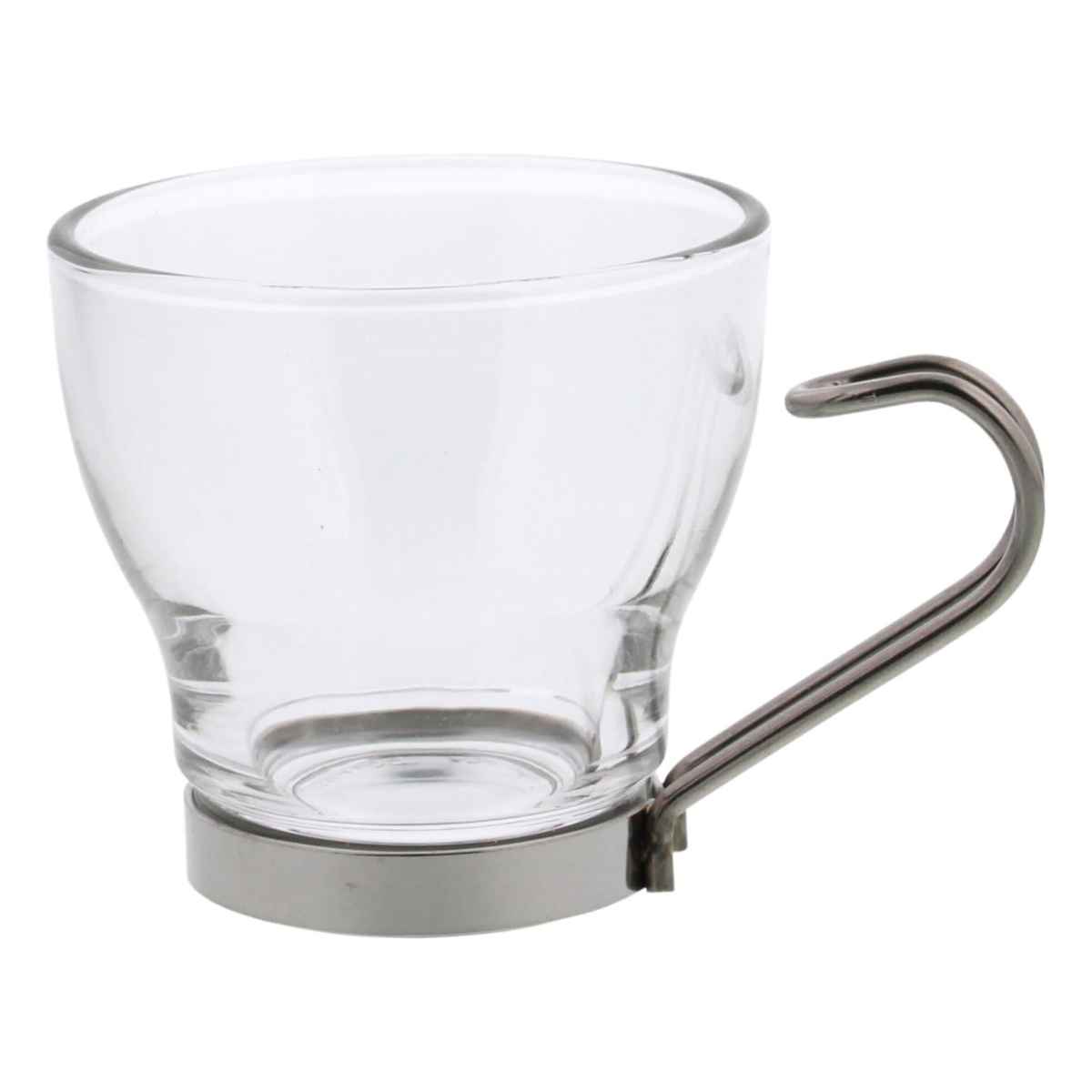 ボルミオリ・ロッコ コーヒーカップ エスプレッソ 100ml OSLO オスロ 強化ガラス ( エスプレッソカップ マグカップ カップ コップ ホット アイス 丈夫 小さめ 取っ手 取り外し おしゃれ )