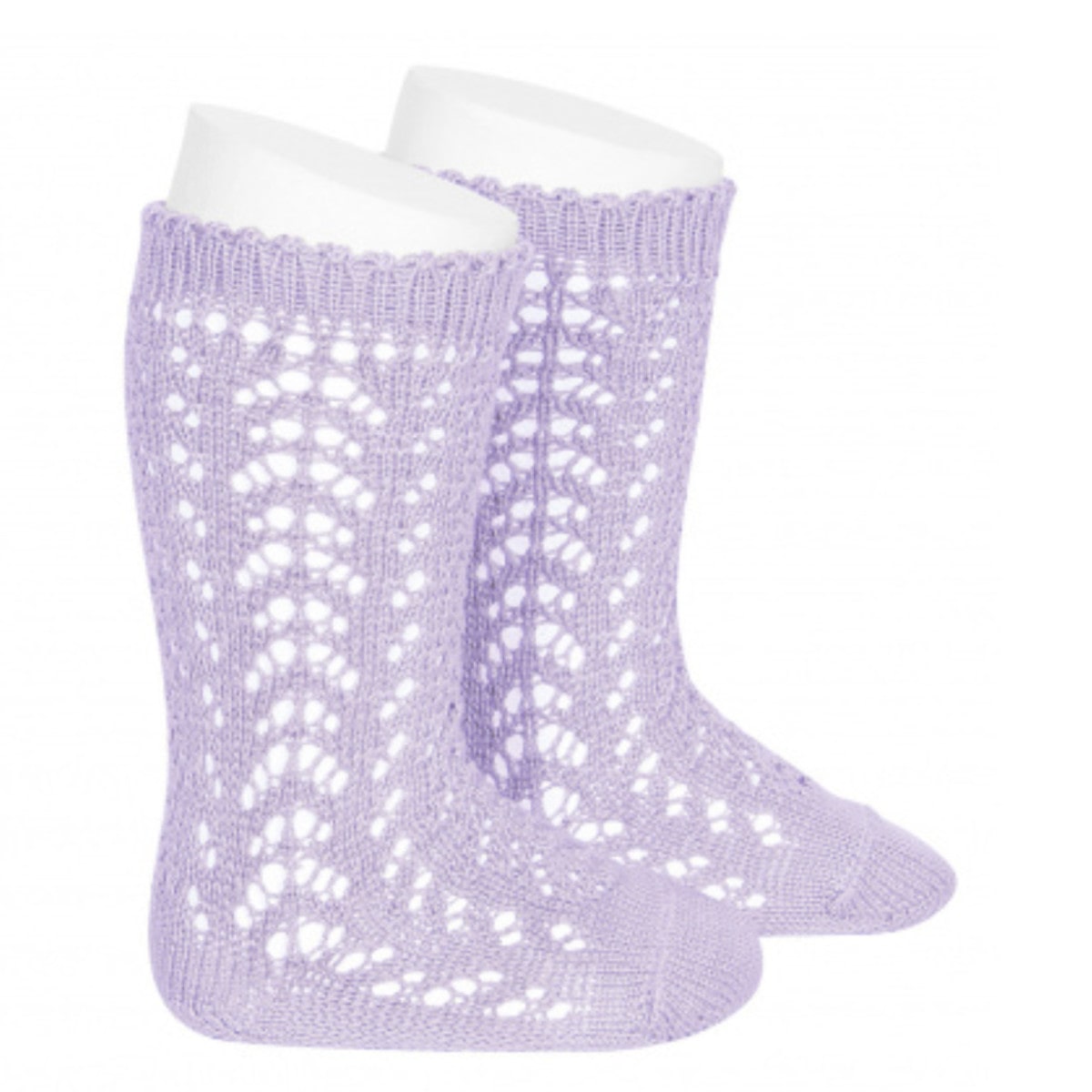 靴下 condor 子供 6ヶ月~3歳 パール オープンワーク ニーソックス カラー1 ( コンドル 子ども用靴下 ベビー キッズ ソックス くつ下 くつした Perle openwork knee socks ニーハイソックス ハイソックス 丈夫 綿 コットン ) 【マルバ 0】 マルバ 0