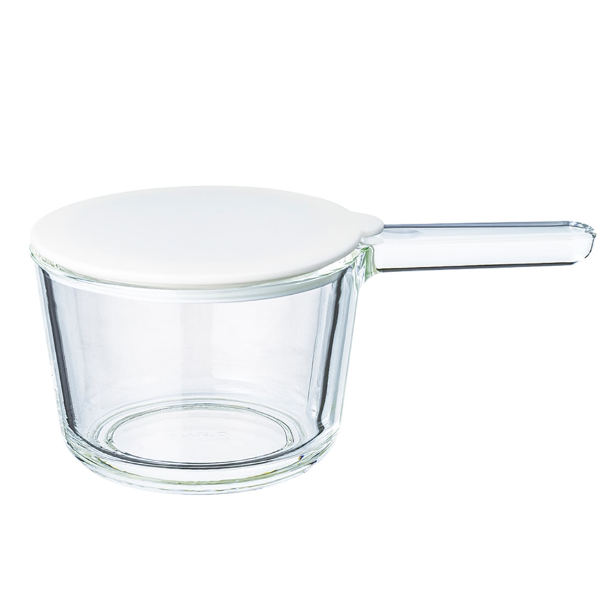 ハリオ ガラスの小鍋 300ml ガラスのある生活 蓋付き 電子レンジ対応 ( HARIO 食洗機対応 オーブン対応 食器 ガラス製 片手鍋 蓋 フタ ふた 付き 調理 レンジ 取っ手付き オーブン料理 )