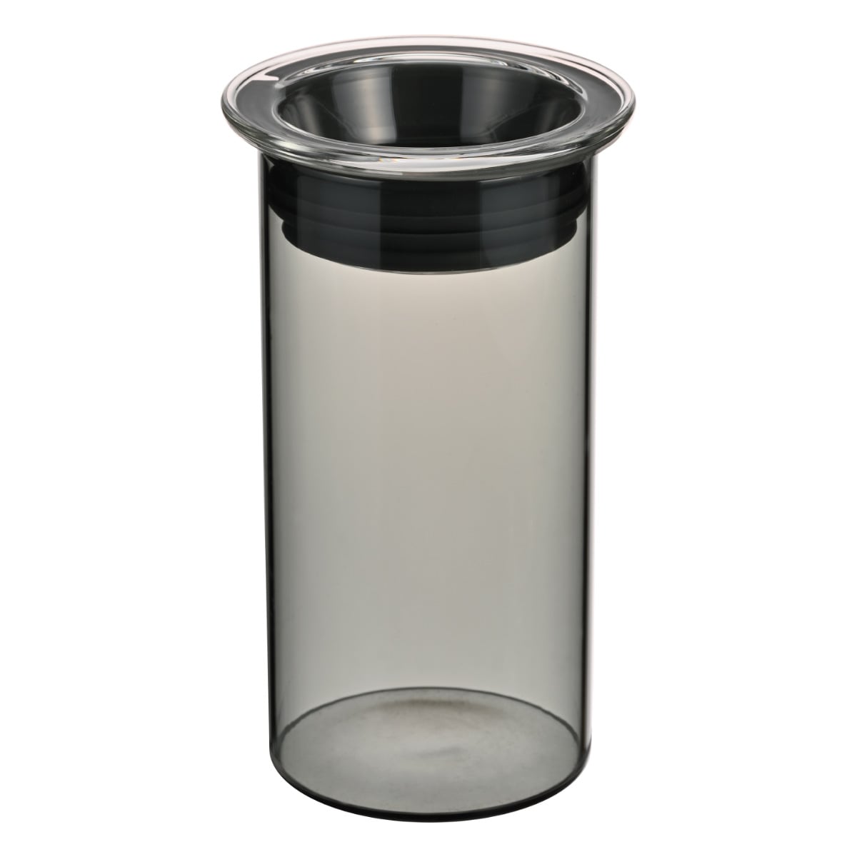 ハリオ 保存容器 400ml COLORS キャニスター ( HARIO 食洗機対応 耐熱ガラス ガラス 密閉 保存 容器 ガラス容器 コーヒー 珈琲 コーヒーキャニスター 食品保存容器 お茶 調味料 乾物 おしゃれ ) 【グレー】 グレー