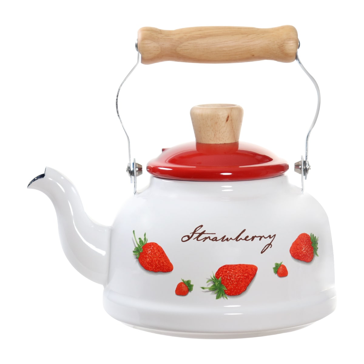 ケトル 1.6L IH対応 ストロベリーシリーズ 富士ホーロー （ Honey Ware