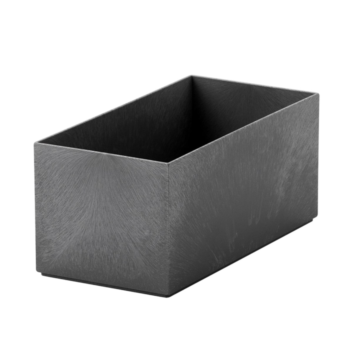 収納ボックス D2412 深型 インナーケース 同色3個セット タイディアップボックス ( 幅12×奥行24.1×高さ10.7cm 小物入れ 収納 カラーボックス 収納ケース 仕切り オープンラック 積み重ね 文房具 キッチン ) 【グレー】 グレー